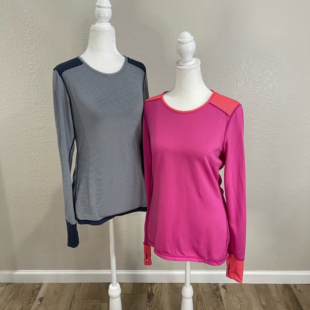 2 pc SAUCONY REVERSIBLE LONG SLEEVE BUNDLE